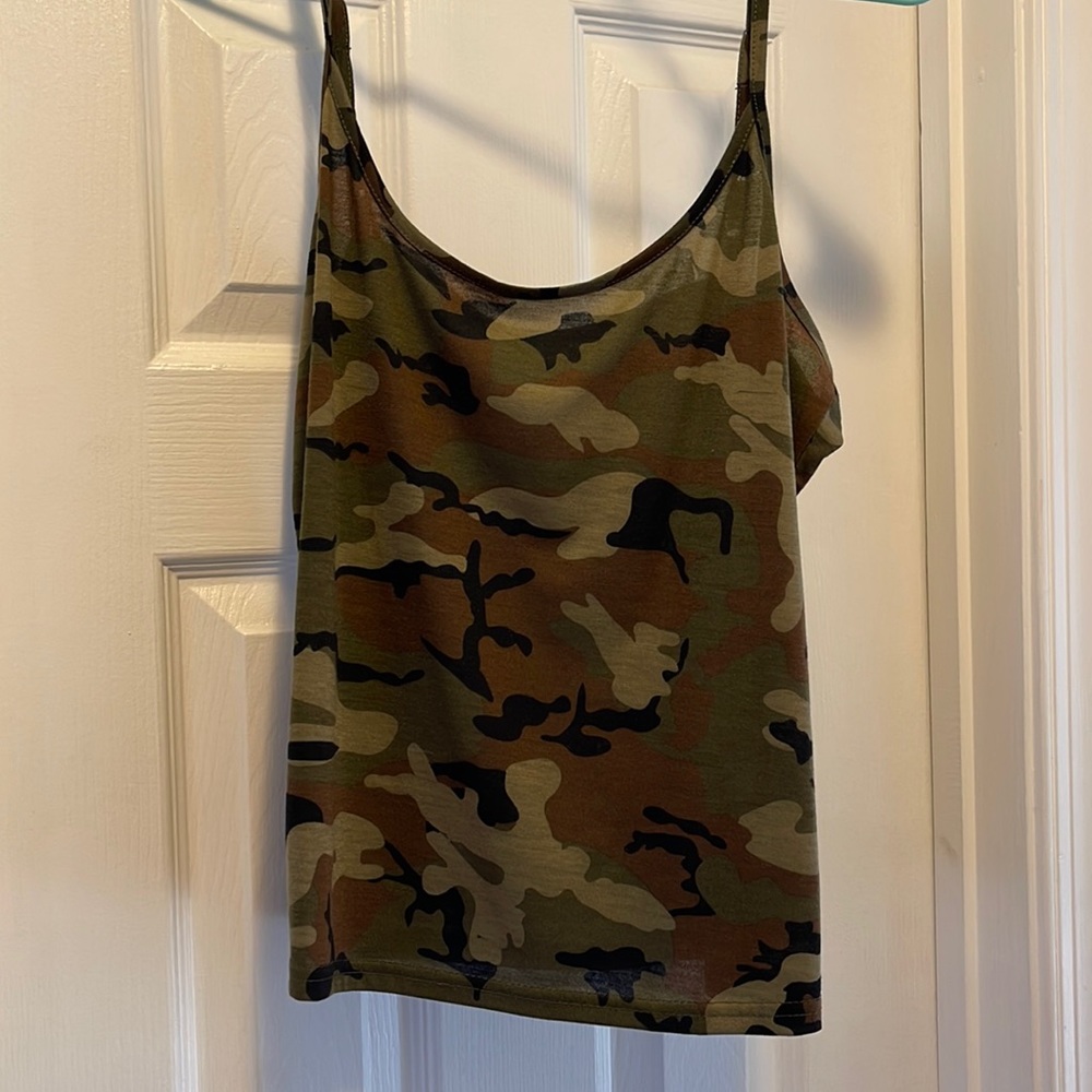 Camo Tank Top